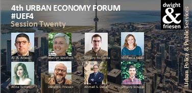 Urban Economy Forum 4, Roundtable • dwight j. friesen